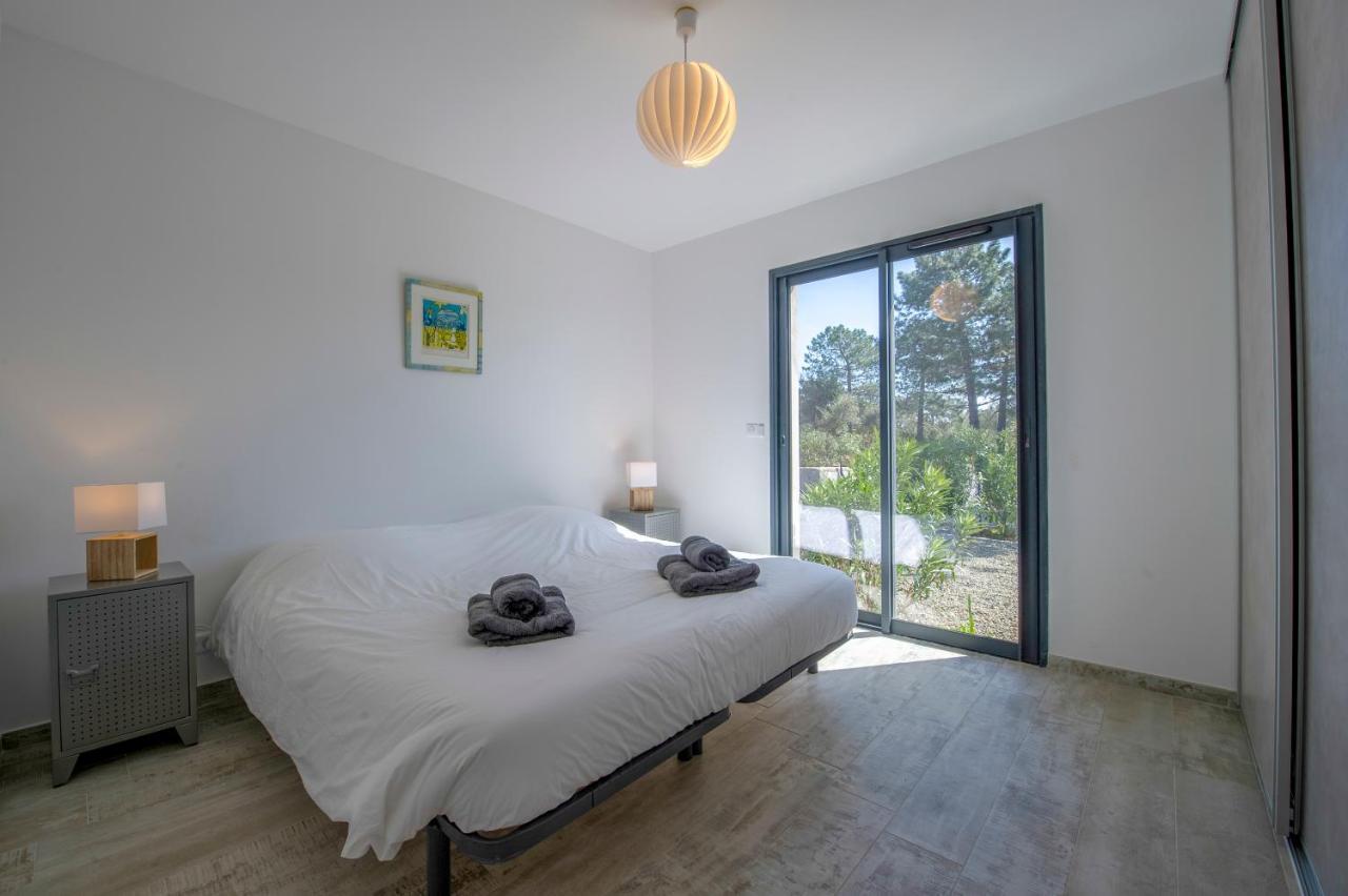 Villa Calme Luxueuse Et Proche Plage Saint-Cyprien Lecci Exteriör bild