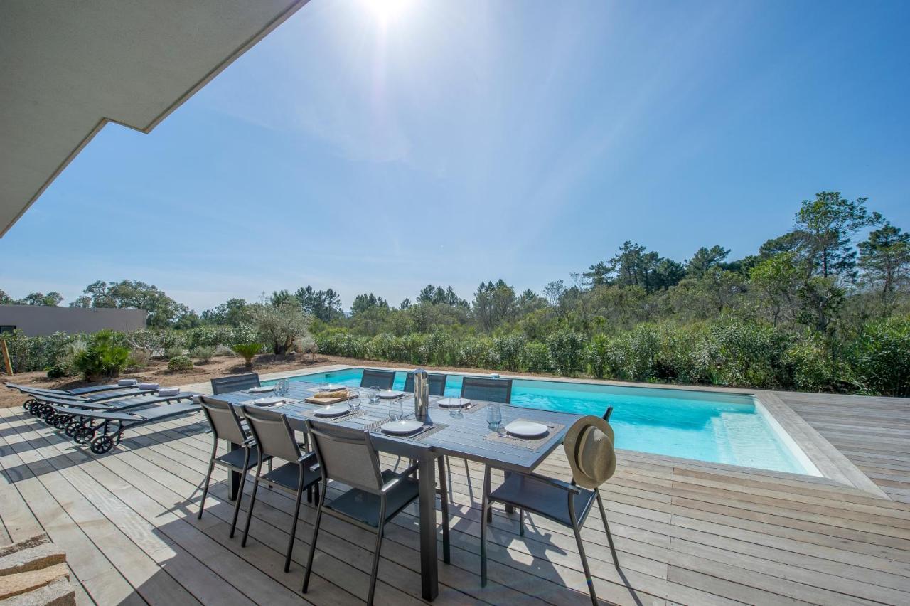 Villa Calme Luxueuse Et Proche Plage Saint-Cyprien Lecci Exteriör bild