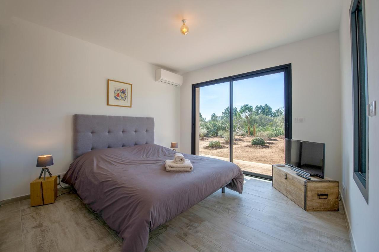 Villa Calme Luxueuse Et Proche Plage Saint-Cyprien Lecci Exteriör bild