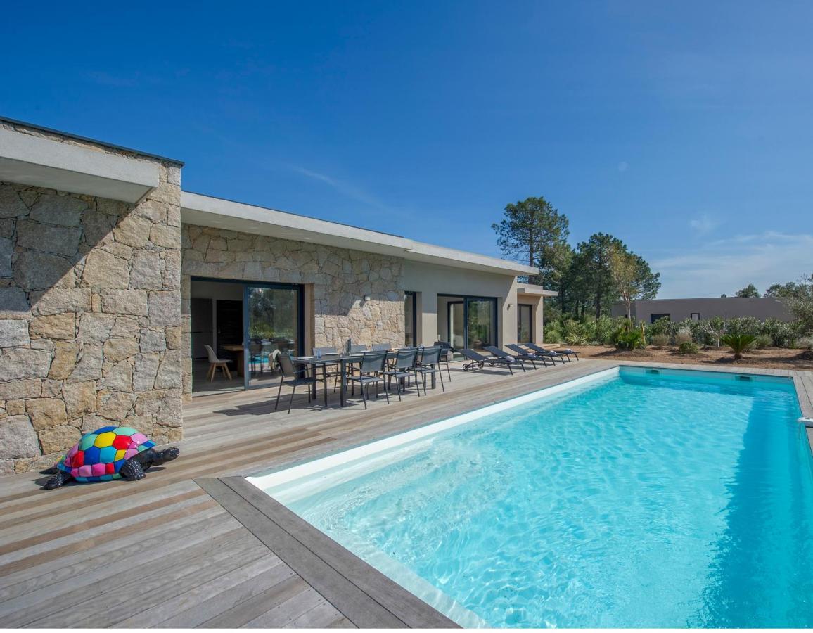 Villa Calme Luxueuse Et Proche Plage Saint-Cyprien Lecci Exteriör bild