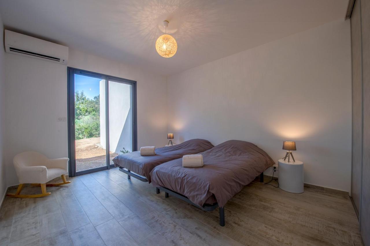 Villa Calme Luxueuse Et Proche Plage Saint-Cyprien Lecci Exteriör bild