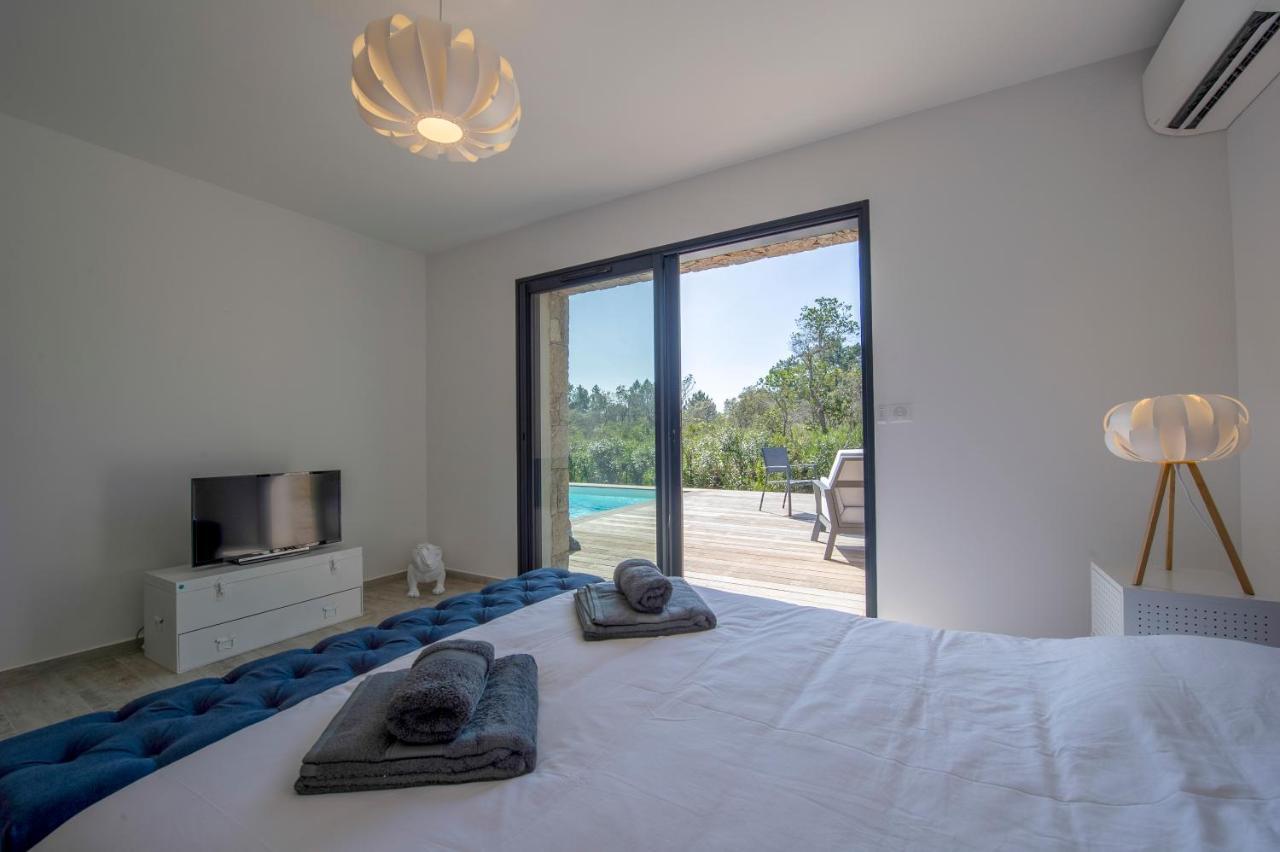 Villa Calme Luxueuse Et Proche Plage Saint-Cyprien Lecci Exteriör bild