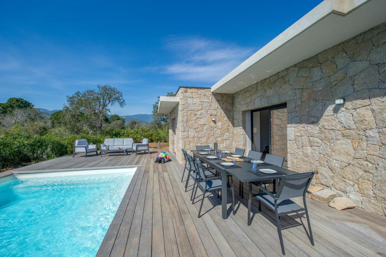 Villa Calme Luxueuse Et Proche Plage Saint-Cyprien Lecci Exteriör bild
